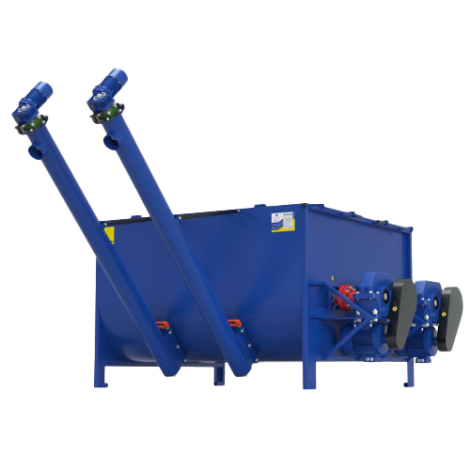 Кормозмішувач горизонтальний ВИХОР-4000